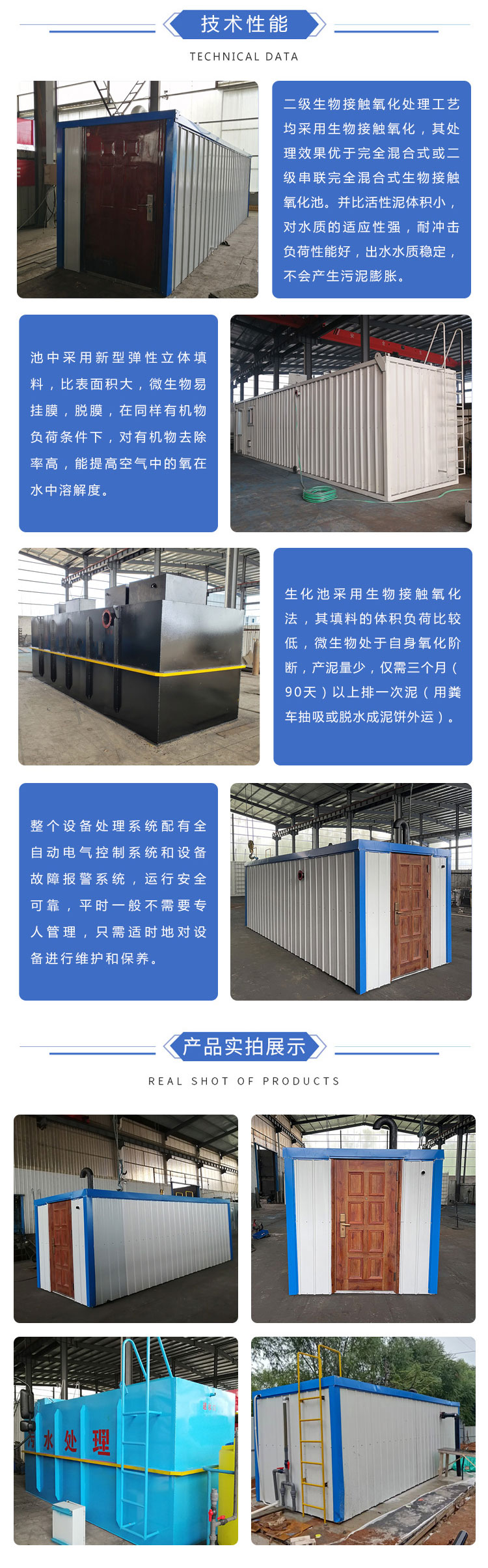 WSZ integrated domestic sewage treatment equipment fully automatic operation with underground support customization