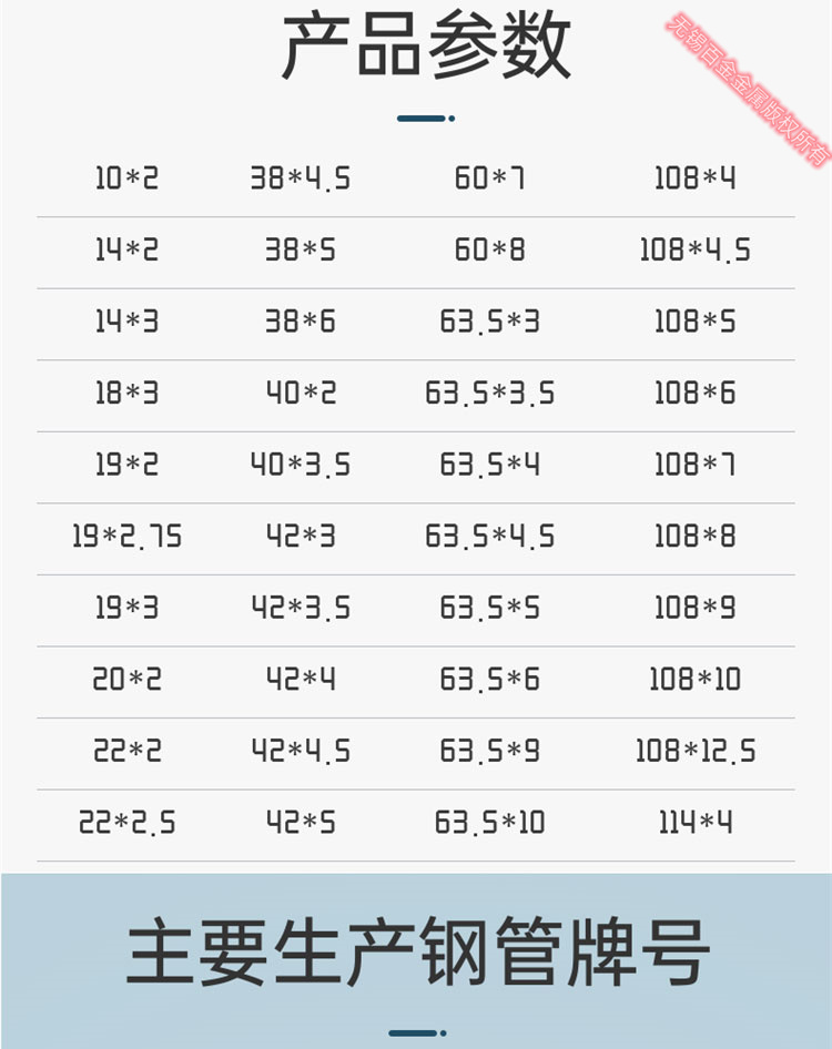 Polishing treatment of 22 * 6 large-diameter cold-drawn and precision rolled pipes for wall fixing of precision tube 201