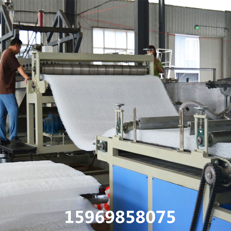 POE Polymer Ring Mattress Production Line Air Fiber Mattress Production Equipment Trent Machinery