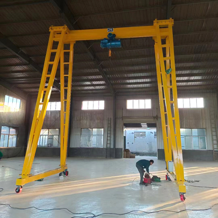 Gantry crane workshop simple detachable gantry crane electric movement