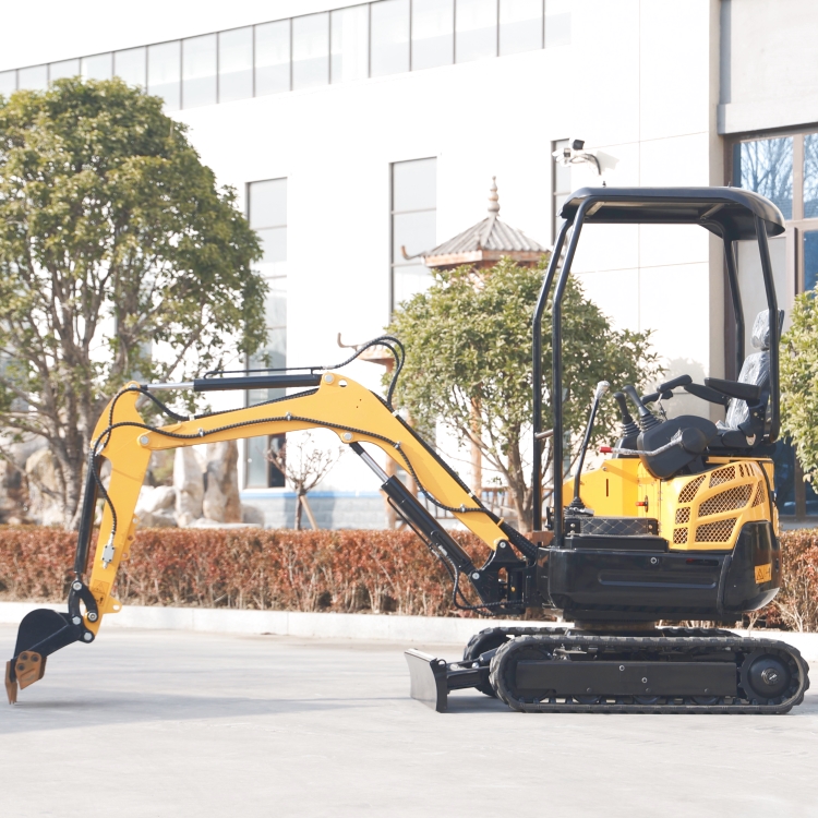 1 ton small excavator engineering orchard small excavator 15 type water-cooled small hook excavator