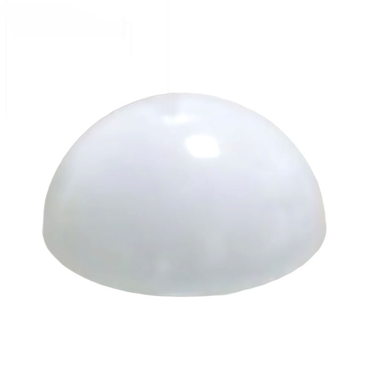 Acrylic lampshade thick sheet forming PC frosted lamp shell blistering processing White circular lampshade shell thick plate blistering