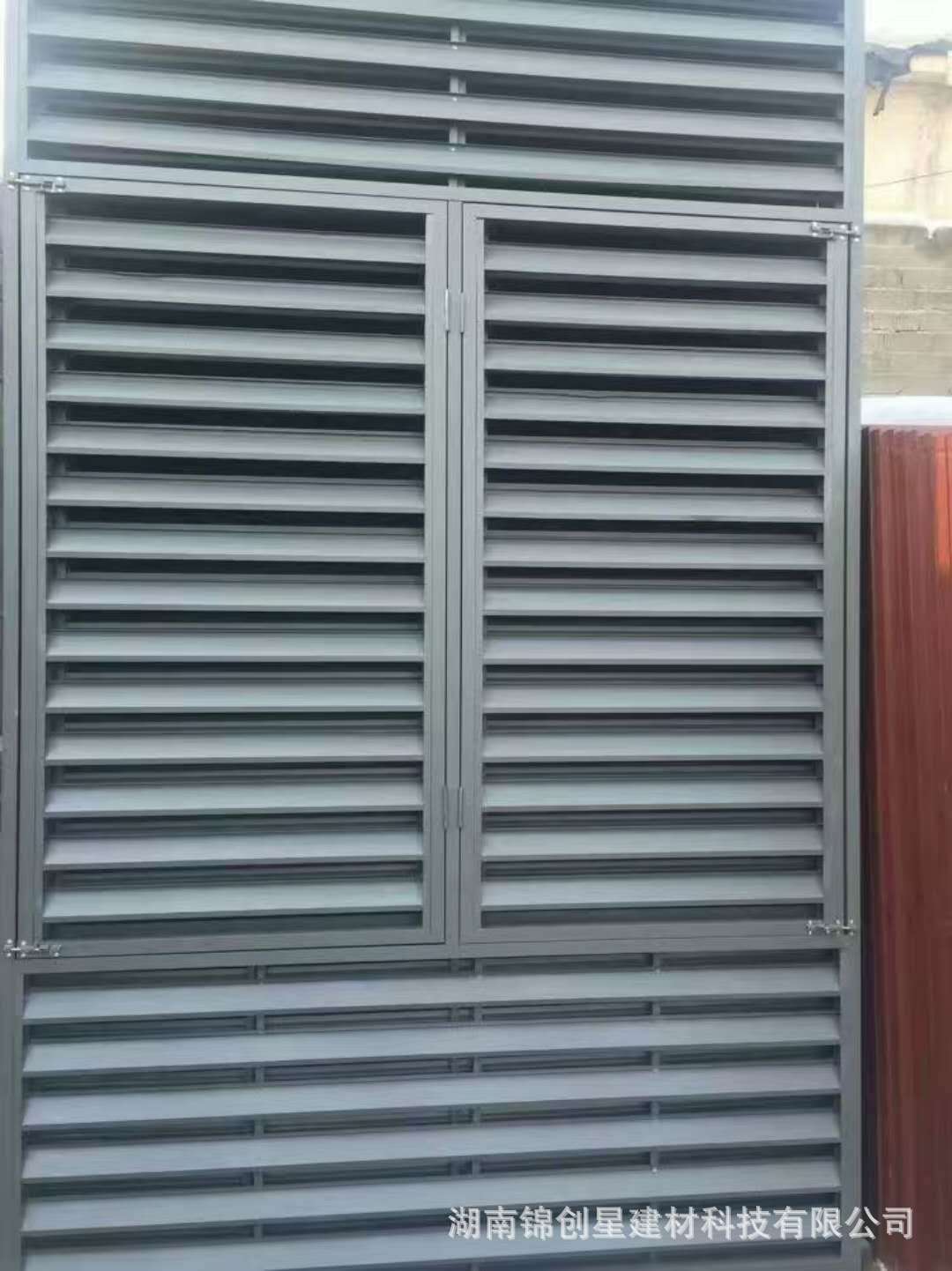 Aluminum alloy louvers, external wall rainproof louvers, duct ventilation louvers, adjustable louvers