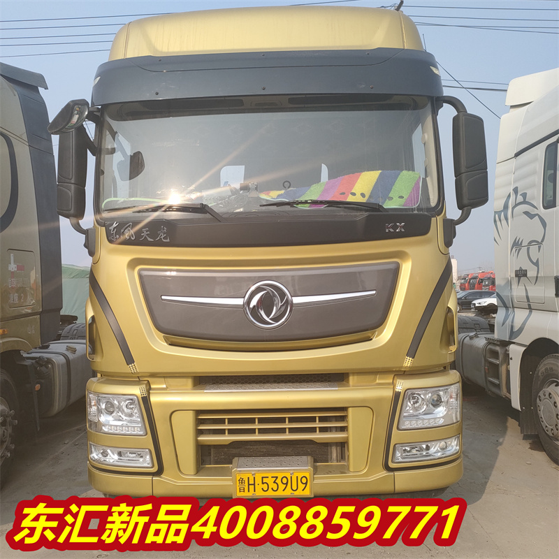 Sale of second-hand Dongfeng Tianlong 6 * 4 rear dual wheel drive tractor Oman SET480 horsepower Foton engine