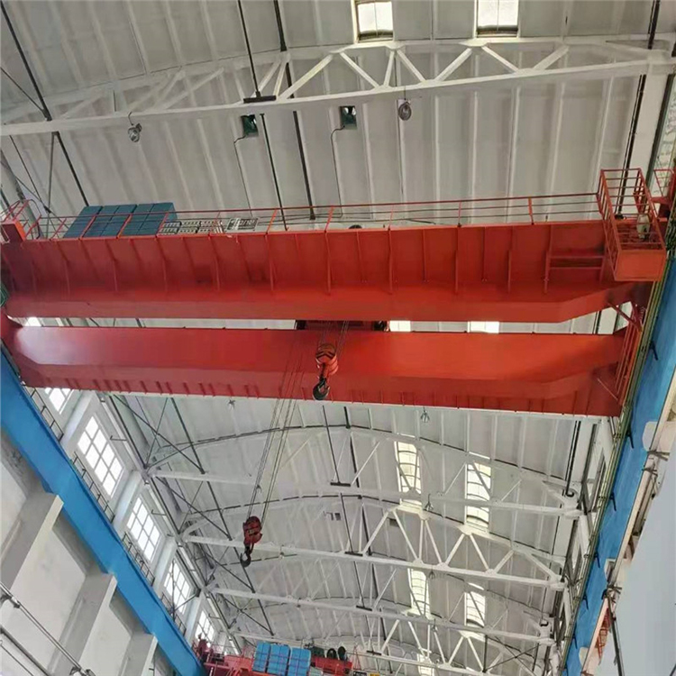 Double beam travelling electric Overhead crane saves time and labor 32 ton suspended aerial crane