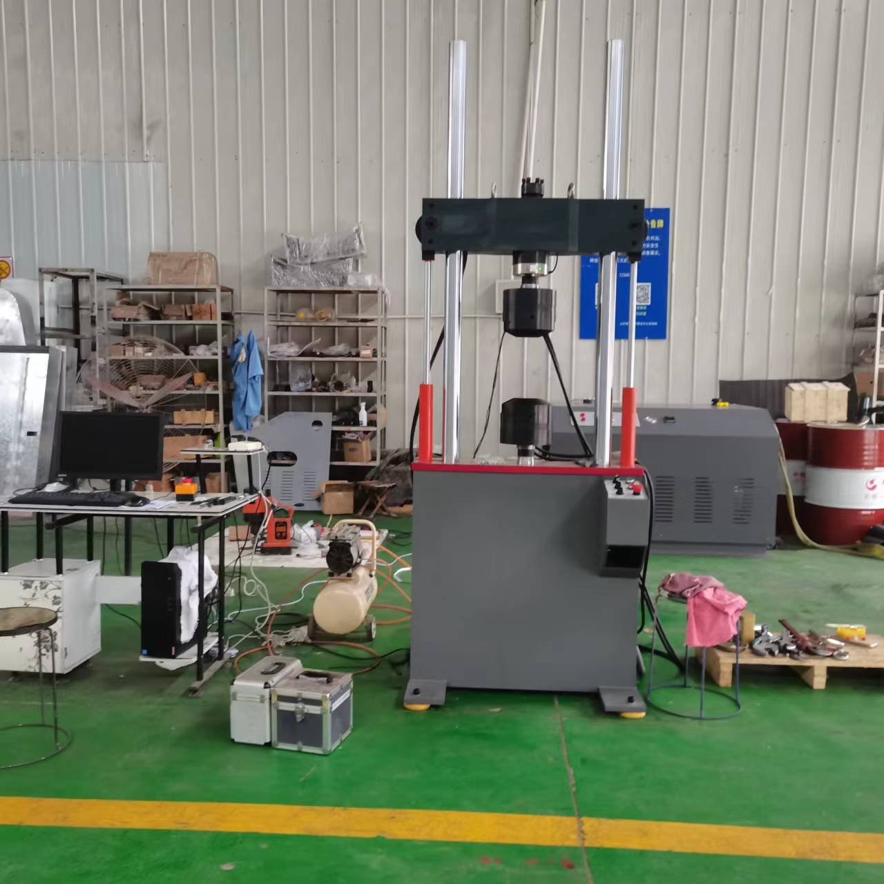 Five Star Instrument Rubber Dynamic Stiffness Fatigue Test Mobile Static Stiffness Test Machine PWS-100