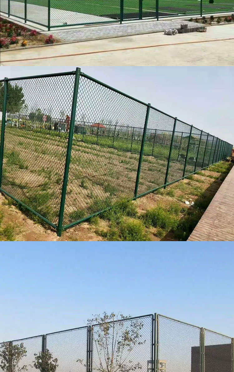 Hezhong Stadium outdoor assembly of barbed wire fence protective hook fence fence Basketball court fence foot isolation fence