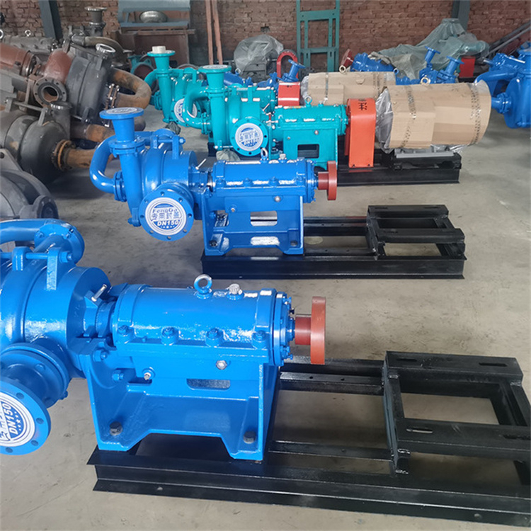 65ZJW-II Filter Press Feed Pump Coal Slurry Treatment Horizontal Double Impeller Booster Impurity Mud Feed Pump