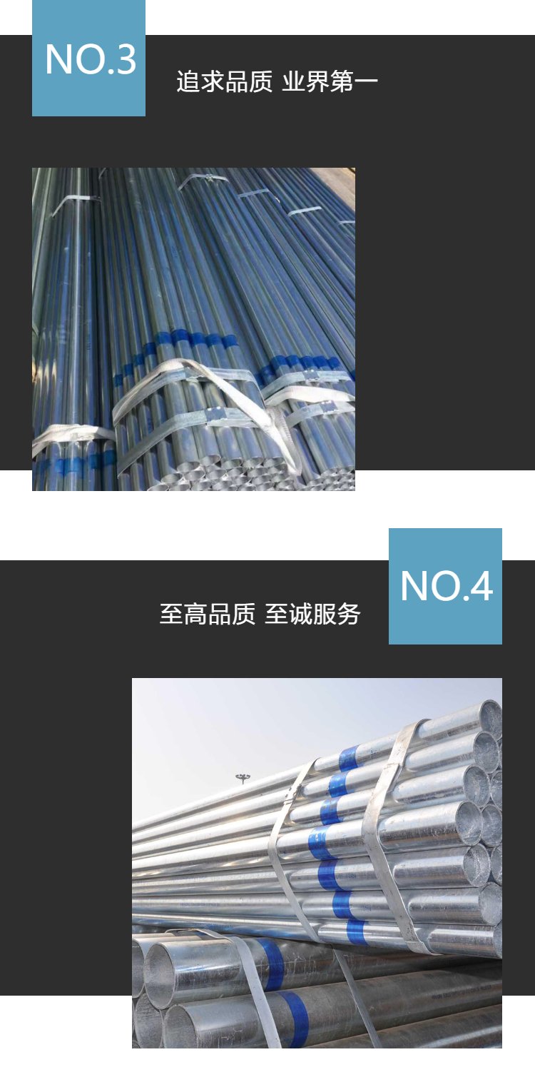 Galvanized steel pipe, hot-dip galvanized, cold-galvanized, galvanized coil, SC fire water drainage, threading, plastic lined pipe