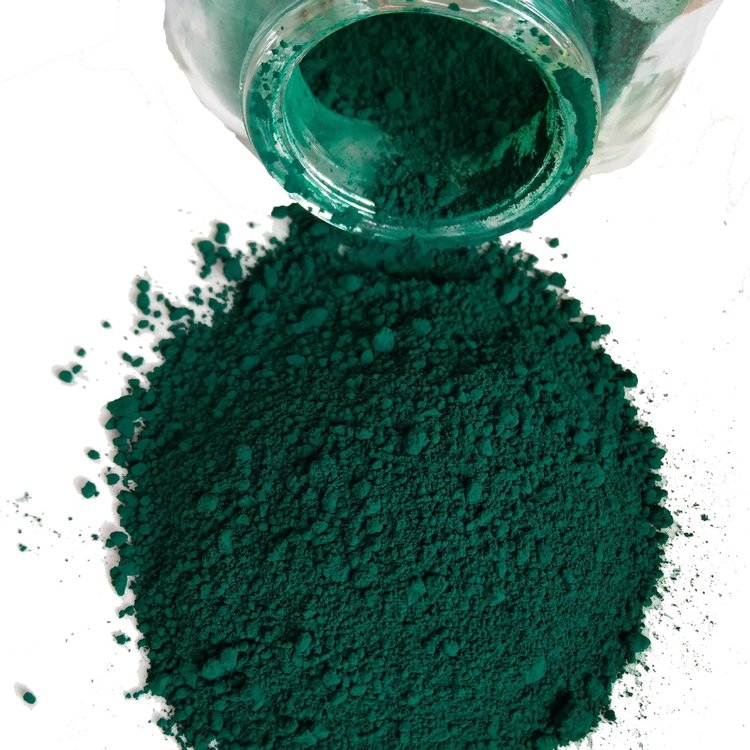 Hi Mei Cai Phthalocyanine Green GFP has high color power, high gloss, and low viscosity, suitable for offset ink products