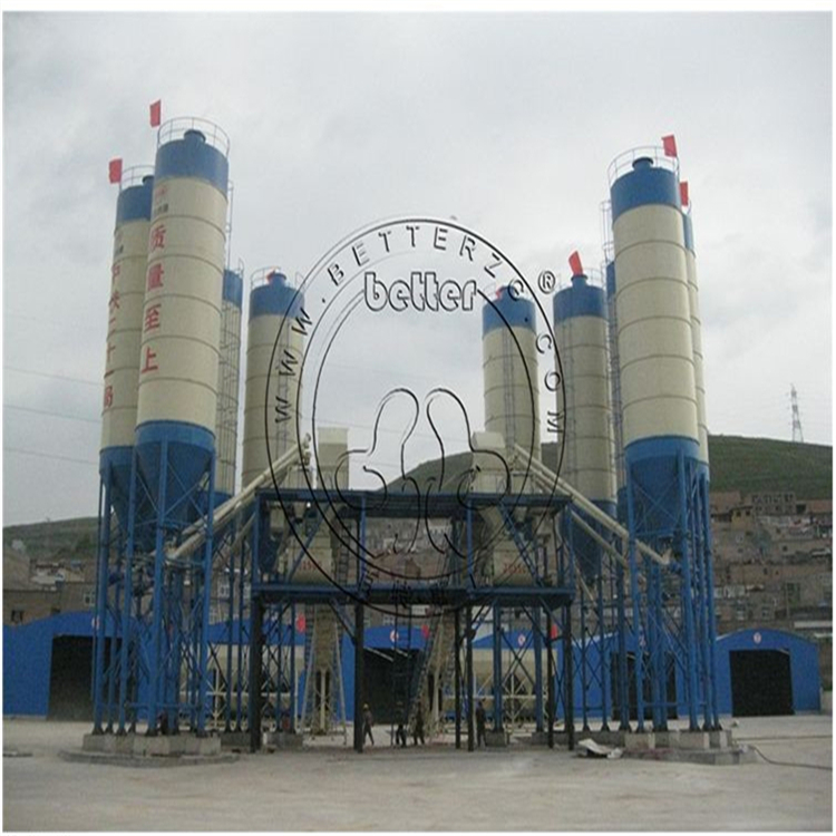 Baite Heavy Industry HZS Large Concrete Mixing Station Fixed Mixing Equipment Site Specific Commercial Mixing Station