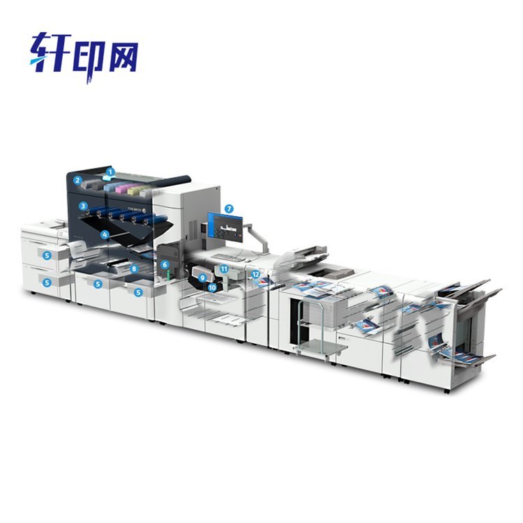 Small production type duplex Digital printing Fuji Xerox V180i high-performance time-saving workflow