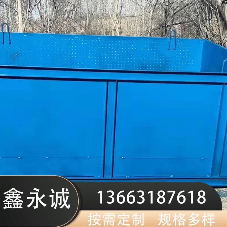 Standardized Construction Facilities for Ground Reinforcement Waste Dump Sink Mobile Waste Sink Xinyongcheng