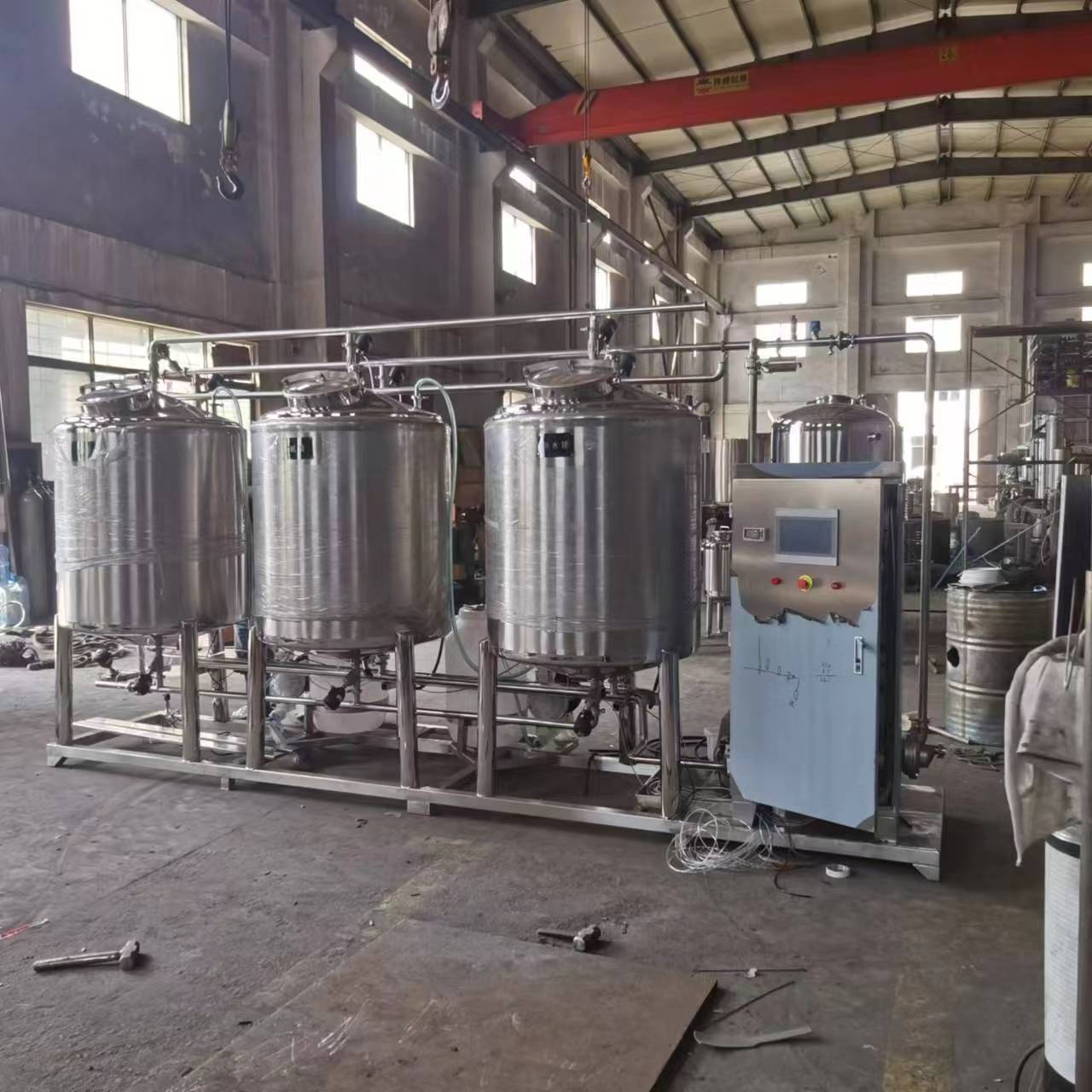 Maitai CIP cleaning machine Ice cream, ice cream, popsicle, dairy products, milk drinks, CIP production line cleaning equipment