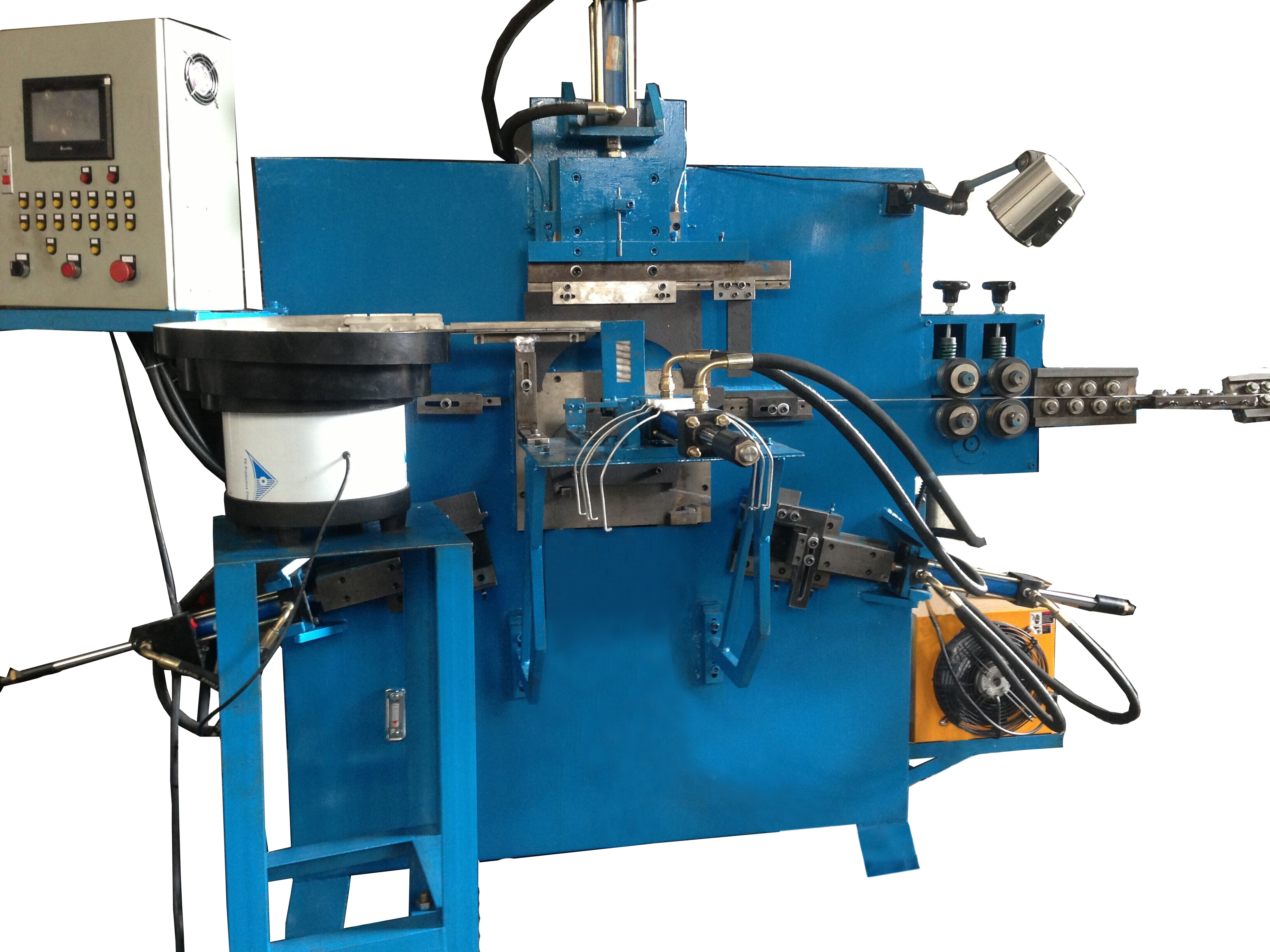 Fully automatic high-precision CNC operated hydraulic steel wire bucket handle manufacturing machine Bucket handle forming machine Wire Press brake