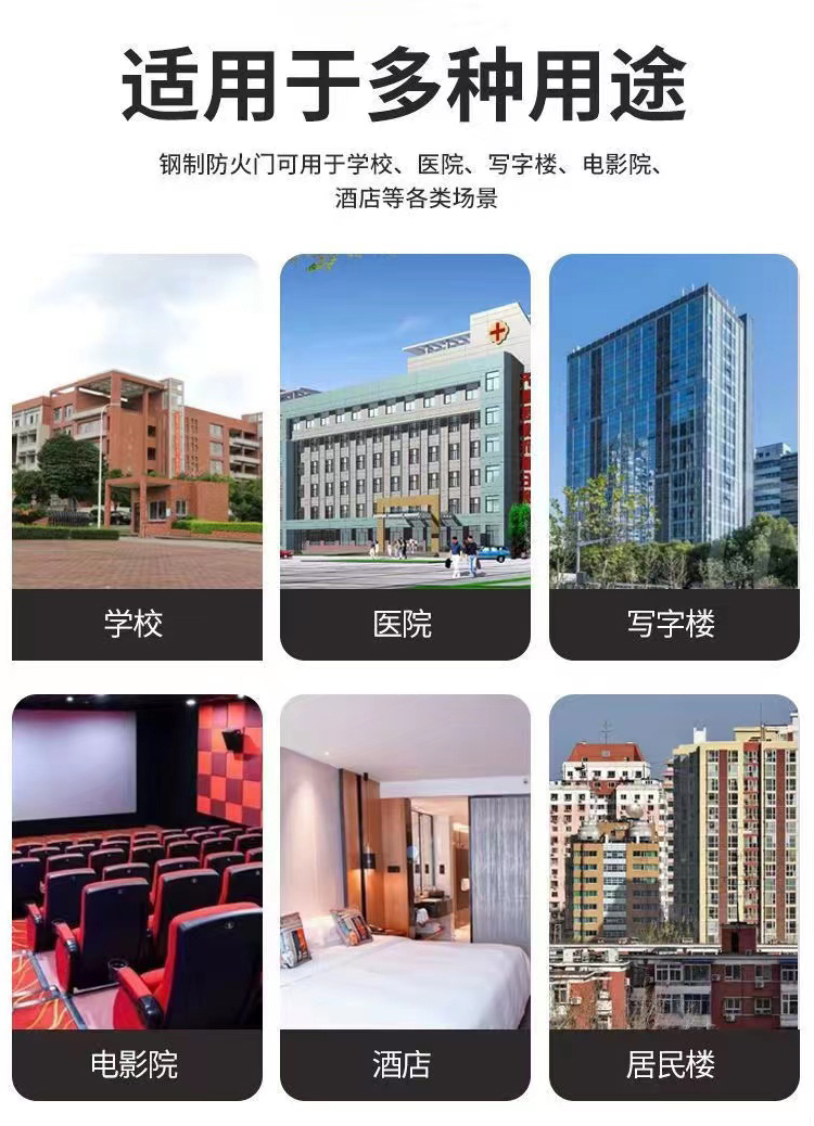 100 aluminum fireproof windows, fireproof doors and windows, Hospital school, production telephones