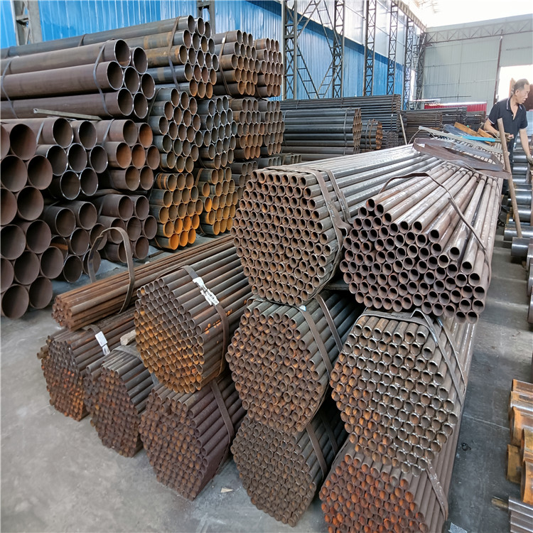 48 * 2.75 thick wall cut straight seam welded pipe for low pressure fluid delivery pipe in Q235b construction engineering