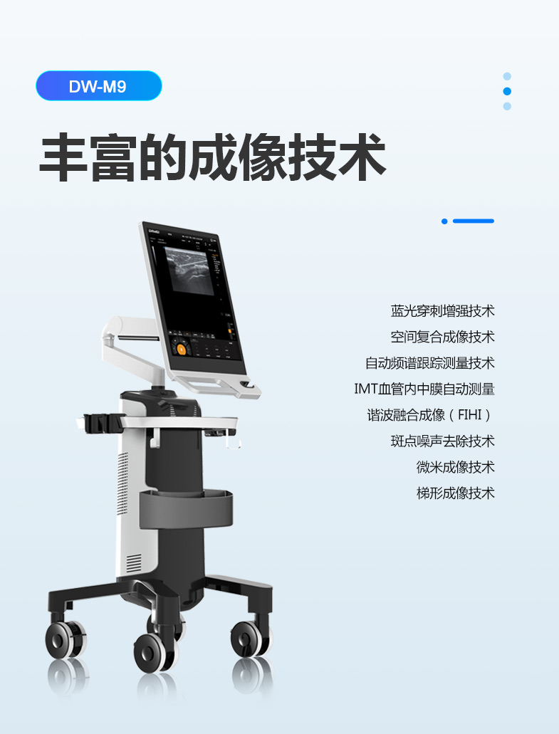 DW-M9 Muscle Bone Ultrasound Puncture Color Ultrasound Anesthesia Full Digital Color Doppler Ultrasound Diagnosis Instrument