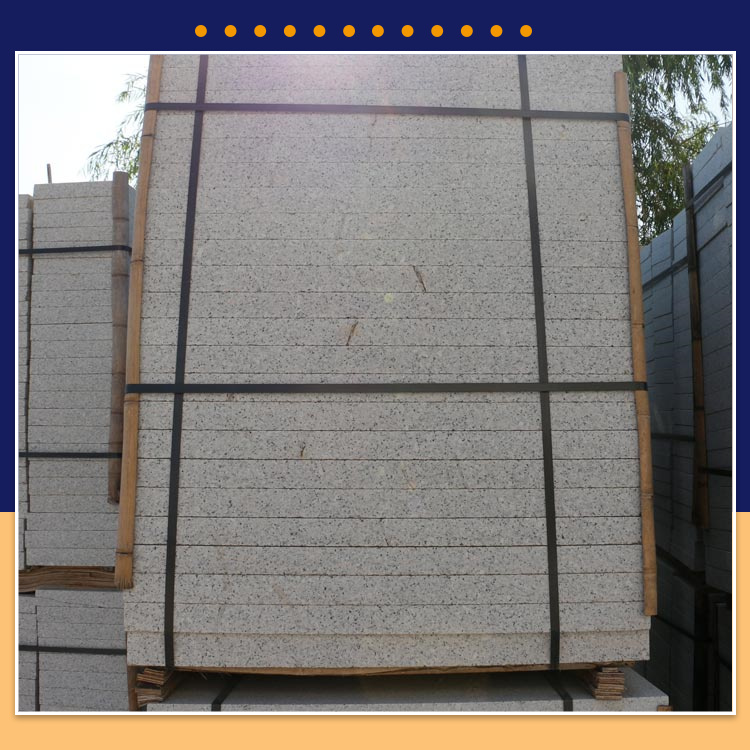 Stone floor tiles along the road, courtyard building, Roadworks, square, granite stone customization