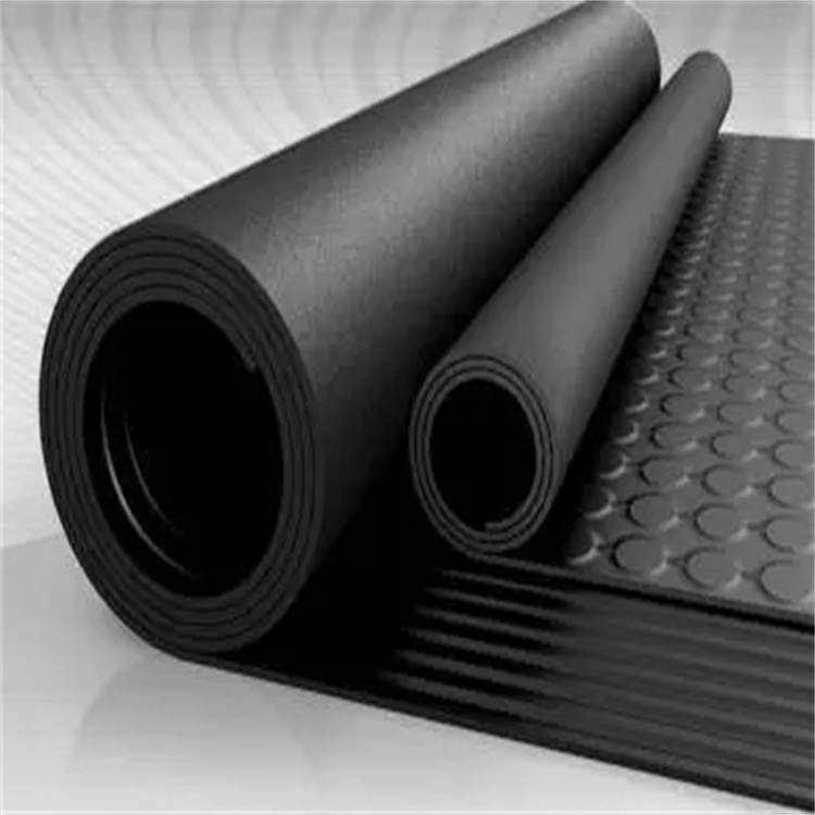 Chuangtong supplies high-pressure wear-resistant insulating rubber plate, flame retardant, anti-aging, anti-skid and anti-corrosion cloth clip rubber pad