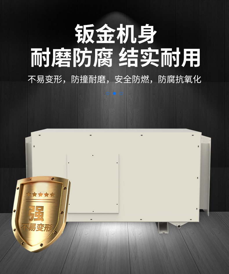 Suspended ceiling dehumidifier industrial basement workshop warehouse swimming pool hidden ceiling type pipeline dehumidifier