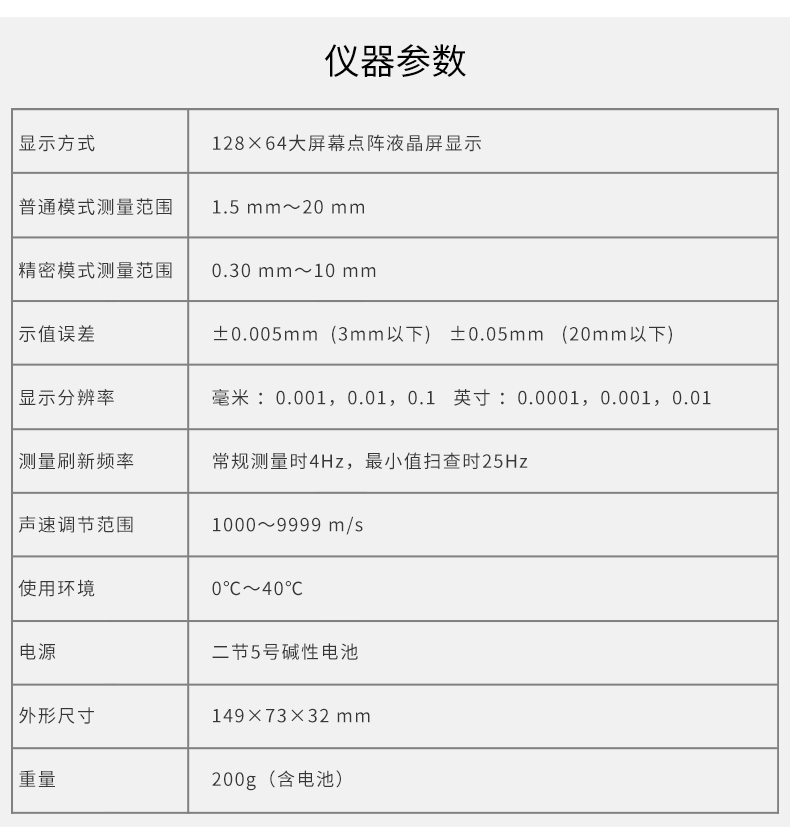 The measurement lower limit of the thin steel plate thickness gauge is as low as 0.3mm, and the Universal Pioneer UM-3