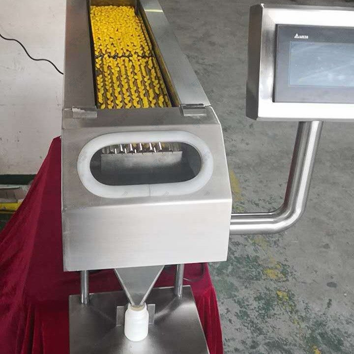 Semi-automatic counting machine capsule counting bottle packaging machine 8-channel tabletop type