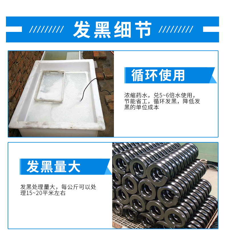 Steel room temperature blackening treatment solution, metal surface treatment, screw and nut spring blackening agent, blueing solution