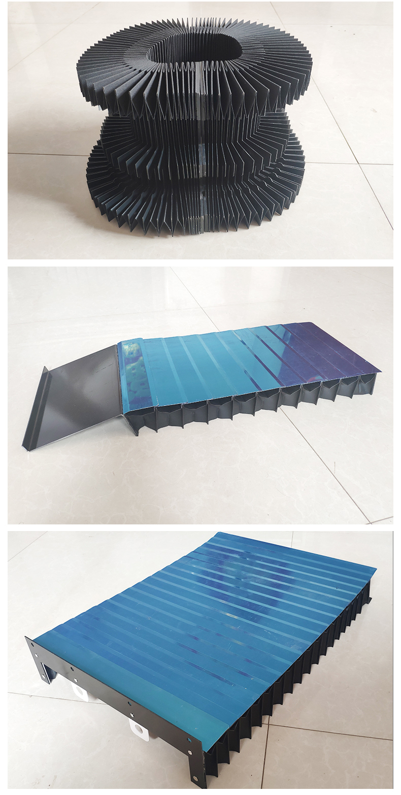 Machine tool organ protective cover guide rail protective telescopic cloth PVC support dust cover door-to-door measurement and installation