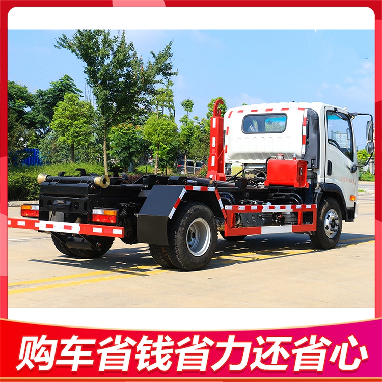 Large carrying arm Garbage truck saves manpower and large loading capacity