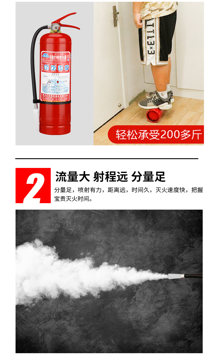 Marine portable carbon dioxide fire extinguisher MT5/7 CCS for ship fire protection products