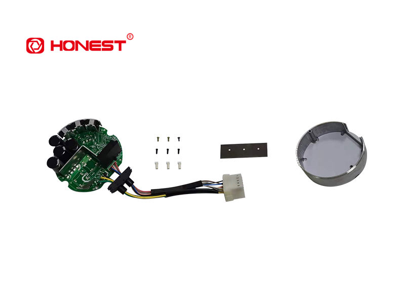 Intelligent assembly equipment for motor rear cover, only one person is required to operate - Helix