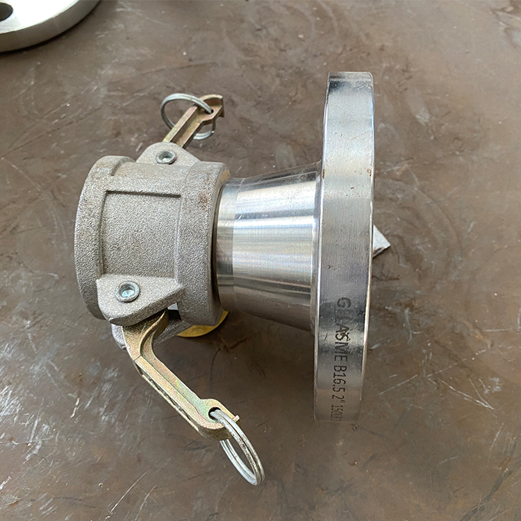 Quick connector interface flange quick change plug-in quick pull DC type DP type male and female head without welding