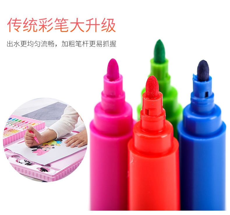 208 pieces of children's painting set Student brush Children's Day birthday stationery gift box pencil set