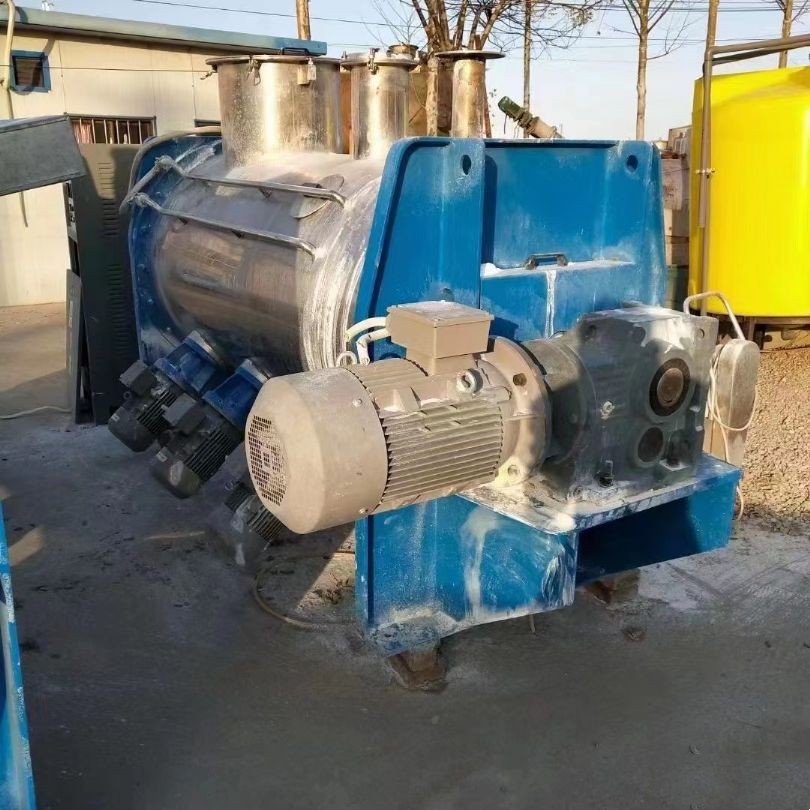 Used plow blade mixer High speed paddle blade mixing equipment 0.5-20 cubic meter dry powder mortar mixer