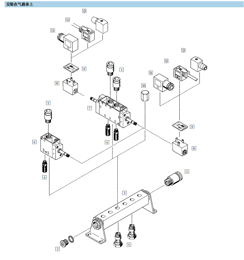 German FESTO Festo MFH series MFH-3-1/8 tiger valve pneumatic components are sold at original discounted prices