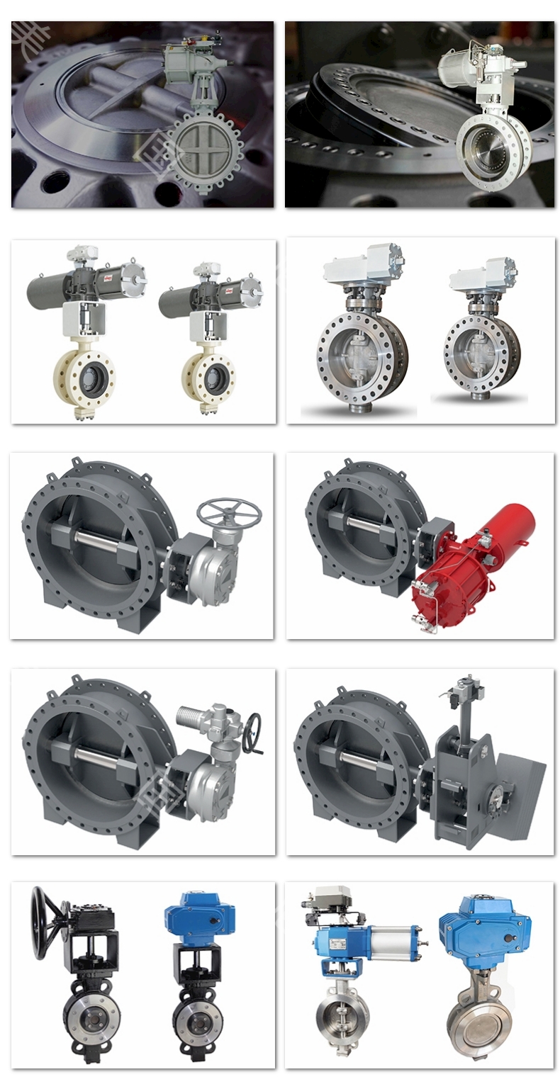 NICO imported pneumatic regulating butterfly valve matched with limit switch, air source, triple piece solenoid valve, American Nico brand