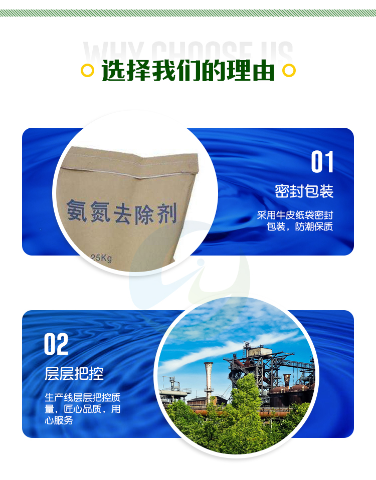 Ammonia nitrogen removal agent Industrial wastewater treatment Powder flocculant source supply Spot wholesale