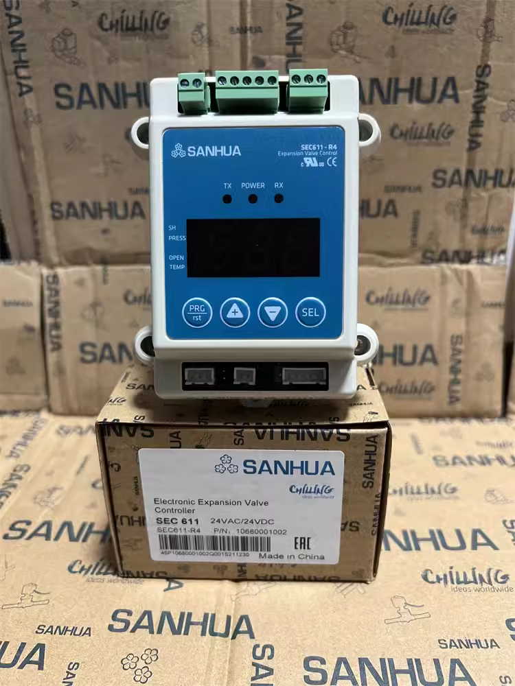 SANHUA三花冷库空调电子膨胀阀控制器驱动器SEC612-R4 SEC611-R4