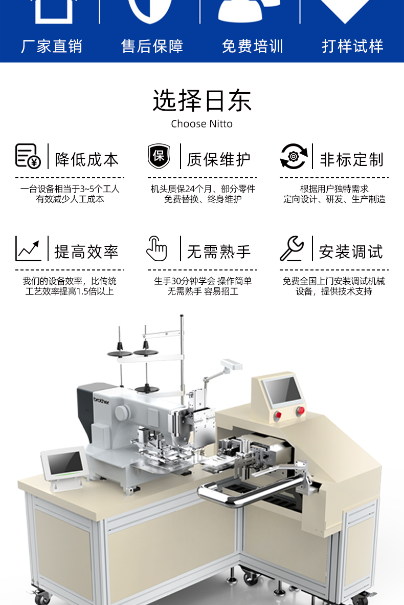 New fully automatic curtain clothing fabric mesh lace multifunctional pleating machine pleating and pressing feet