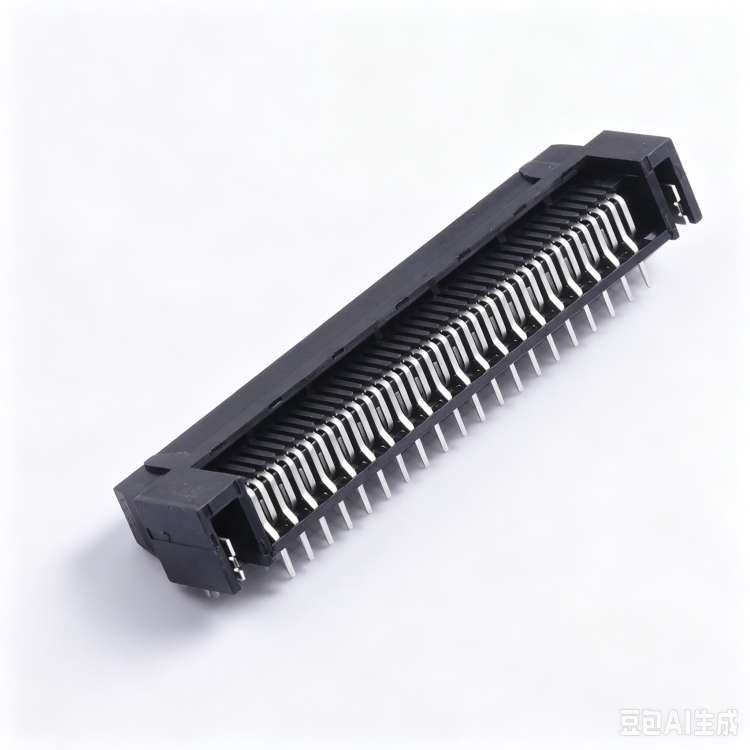 TX24-100R-LT-H1E JAE 仿品 OPS弯插 直插 DIP 1.27 间距 4 排 工业级连接器
