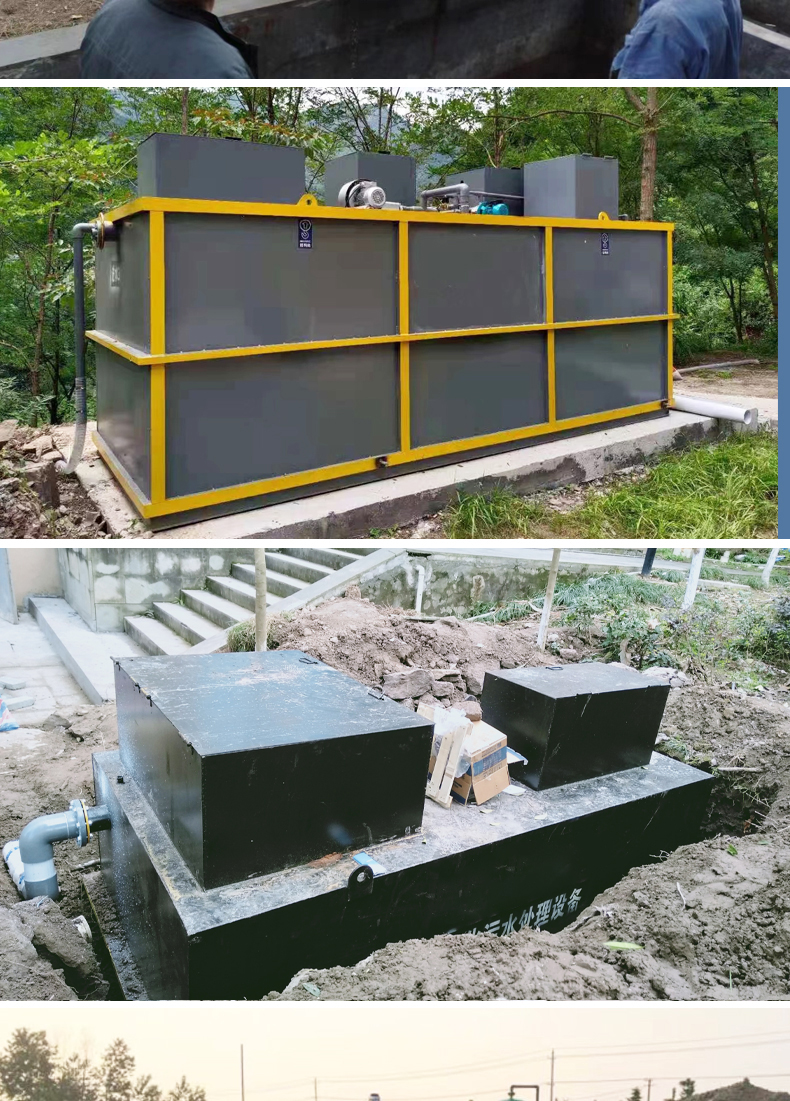 Integrated sewage treatment equipment, fully automatic buried domestic aquaculture laboratory, mbr wastewater treatment equipment