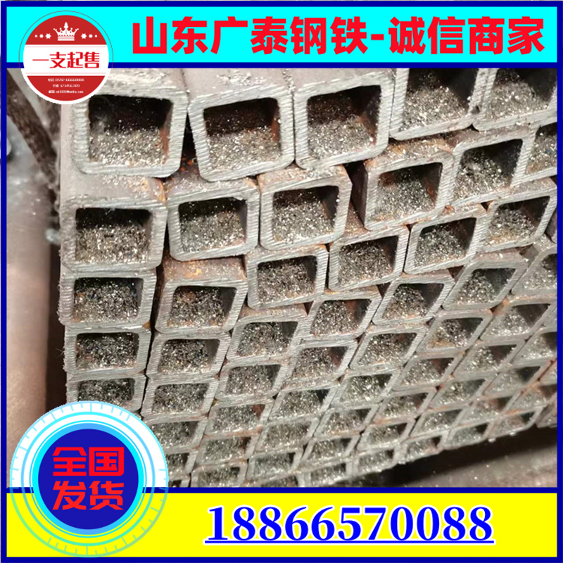 National standard Q355B low alloy square tube 16MN rectangular tube large diameter thick wall hot-dip galvanized square tube