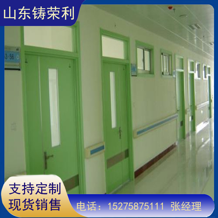 The CT room lead door is shielded from harmful radiation and the lead project is flat and crack free