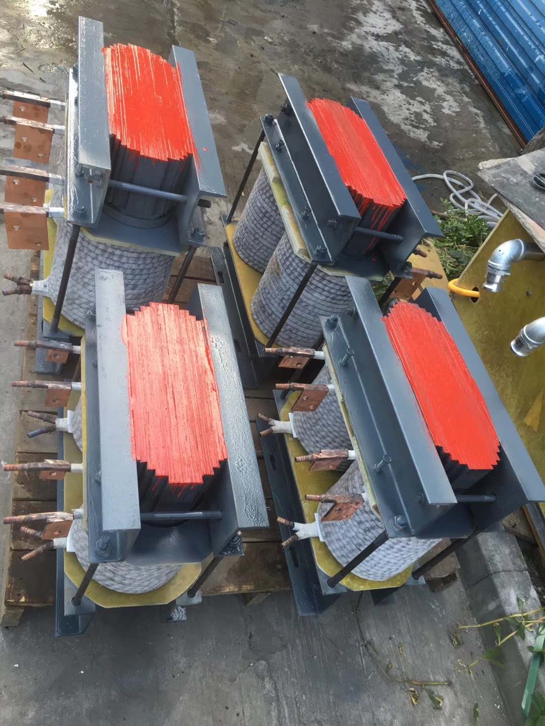 Customized maintenance of transformer winding reactance package, medium frequency furnace reactor induction coil wire package, 400KW