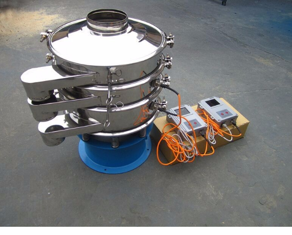 800 type multi-layer rotary vibrating screen circular vibrating screen purple sand mud filter screen 304 material