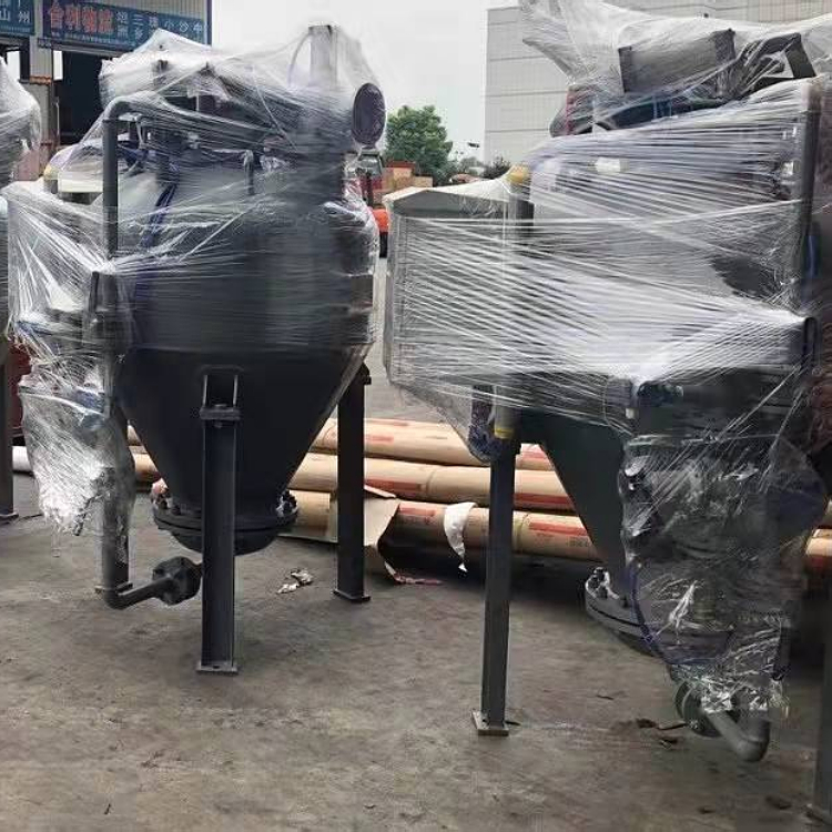 Pneumatic conveying equipment for fly ash, supplied by Zhaofeng brand manufacturer, with powder conveying pump and downdraft silo pump