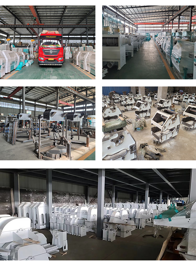 Millet rice peeling and milling machine, complete set of rice processing equipment, fully automated production line