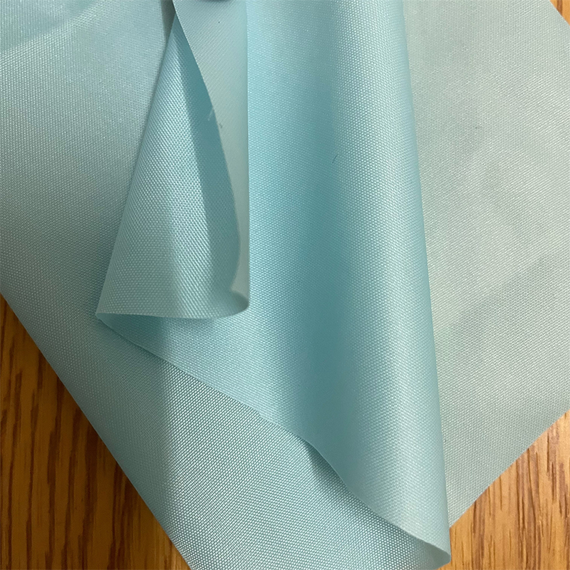 Blue nylon PU coated fabric tested for skin irritation and sensitization through ISO10993 biocompatibility