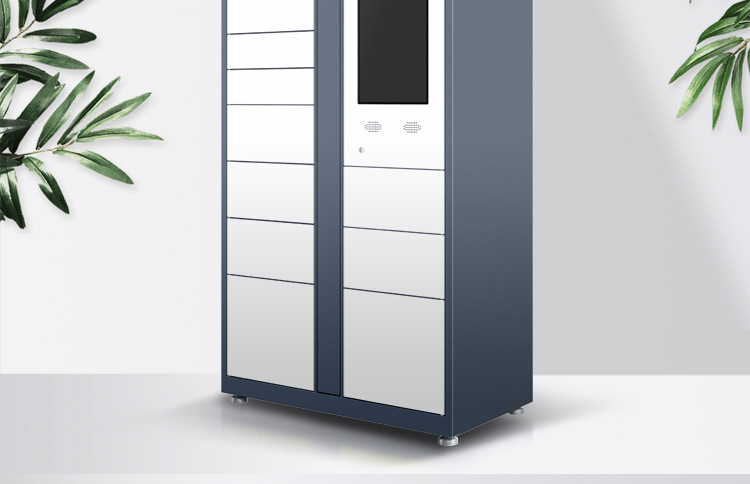 Intelligent express delivery cabinet, community express delivery property, self pickup cabinet, school post station storage cabinet, package scanning code, self pickup storage cabinet